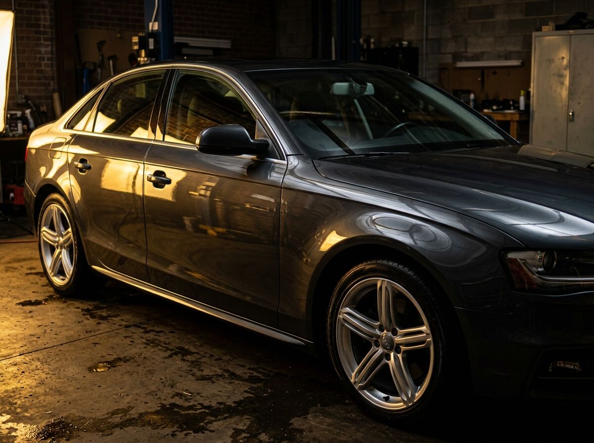 Full paint correction and ceramic coat after detailing