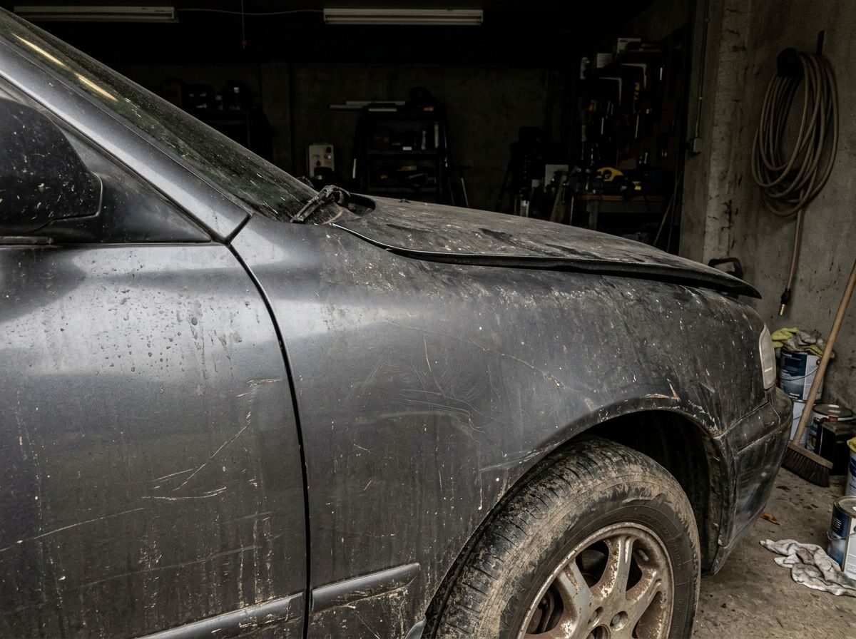 Full paint correction and ceramic coat before detailing